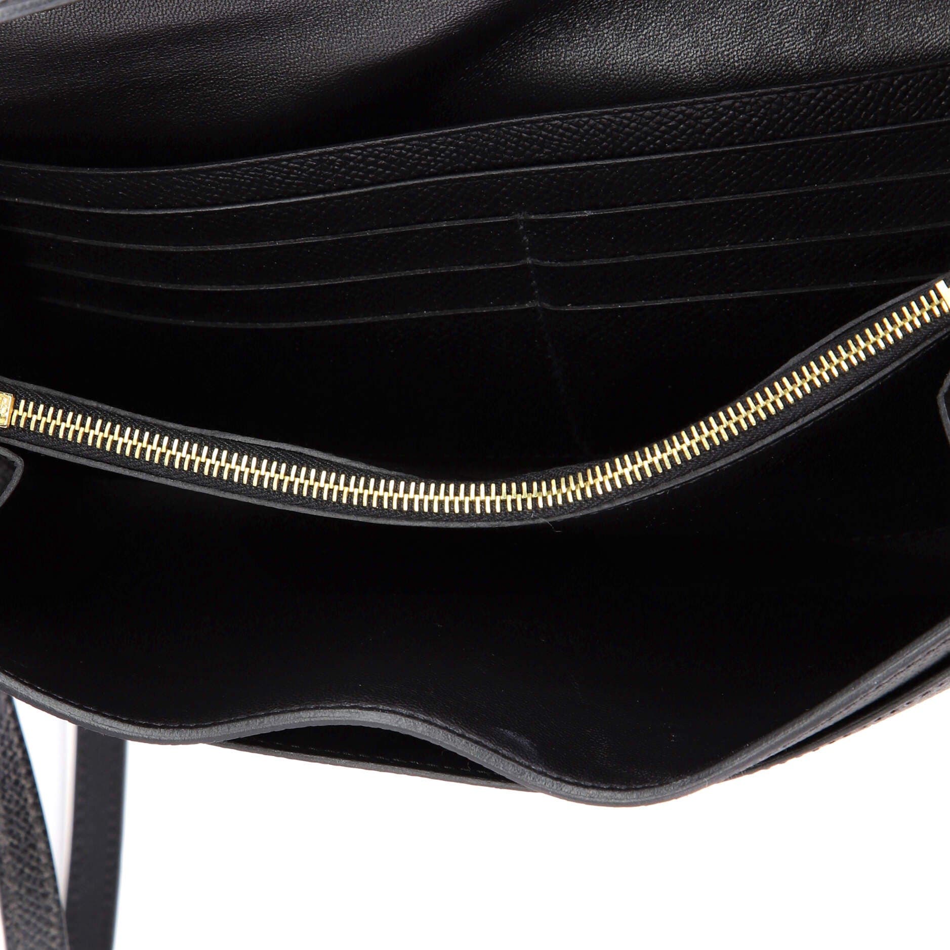 Constance To Go Wallet Epsom, Alternate, color, Black