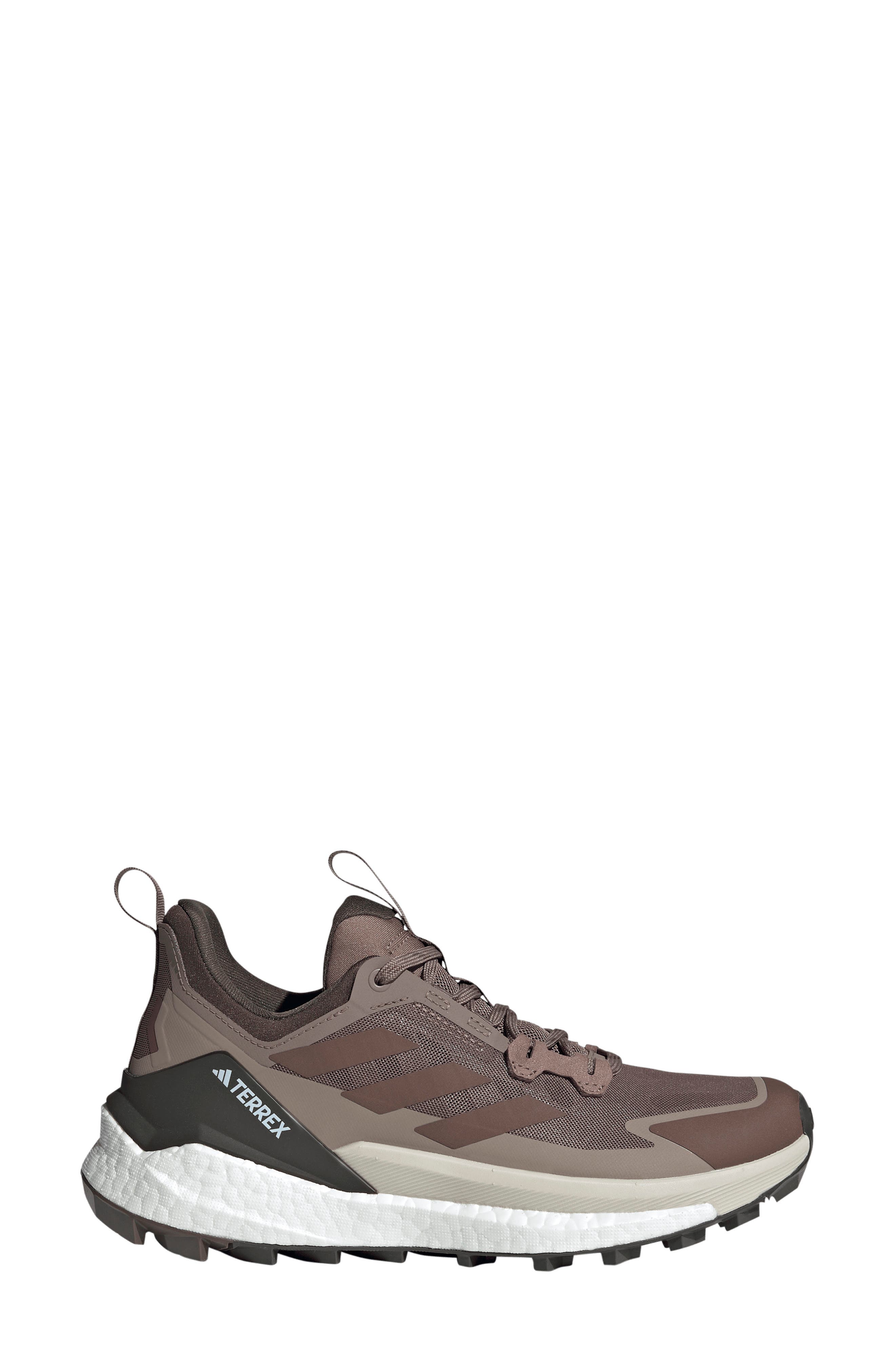 adidas Terrex Free Hiker 2.0 Hiking Shoe, Alternate, color, Brown/ Earth Strata/ Brown