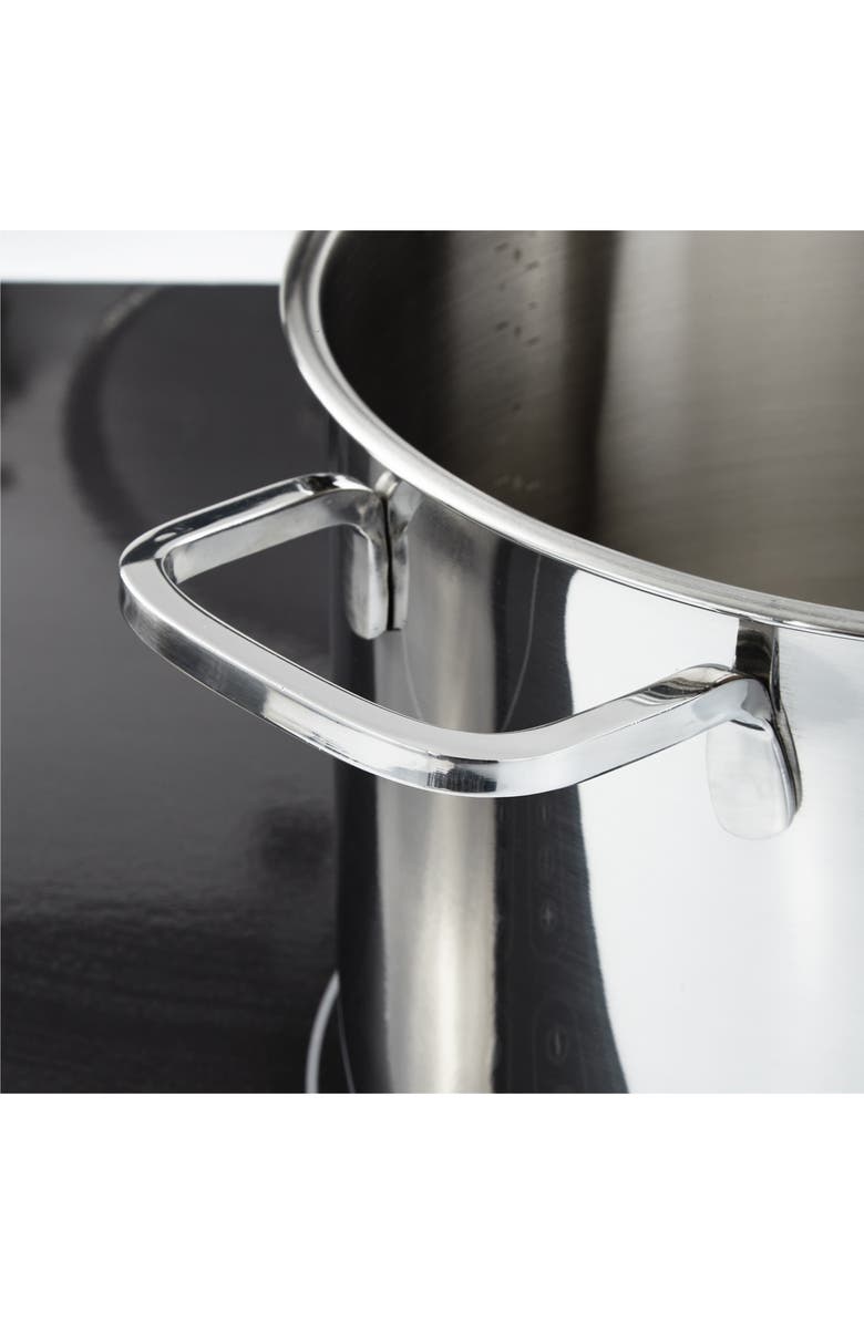 BergHOFF Dina Helix 10.6-Quart Stockpot, Alternate, color, Silver