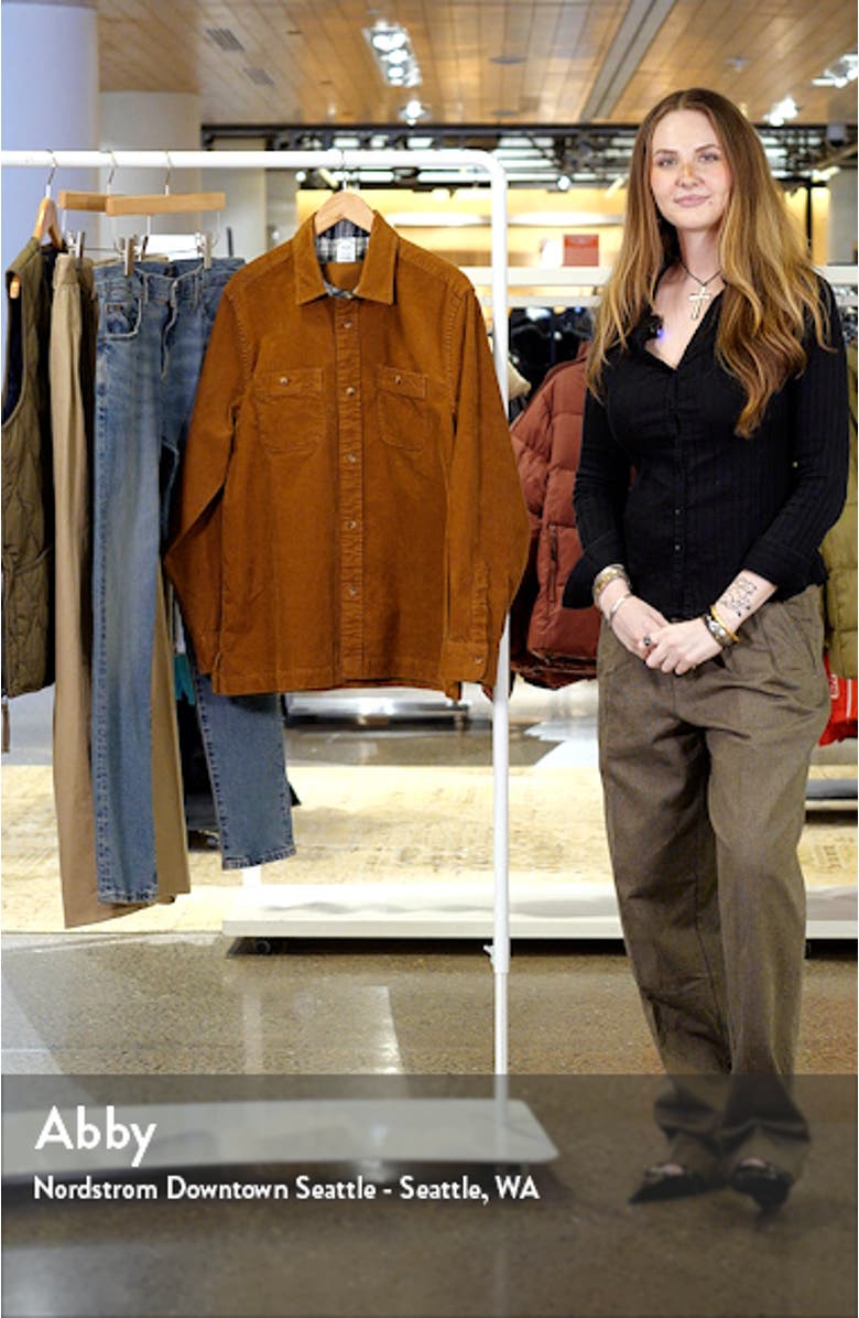 Corduroy Shirt Jacket, sales video thumbnail