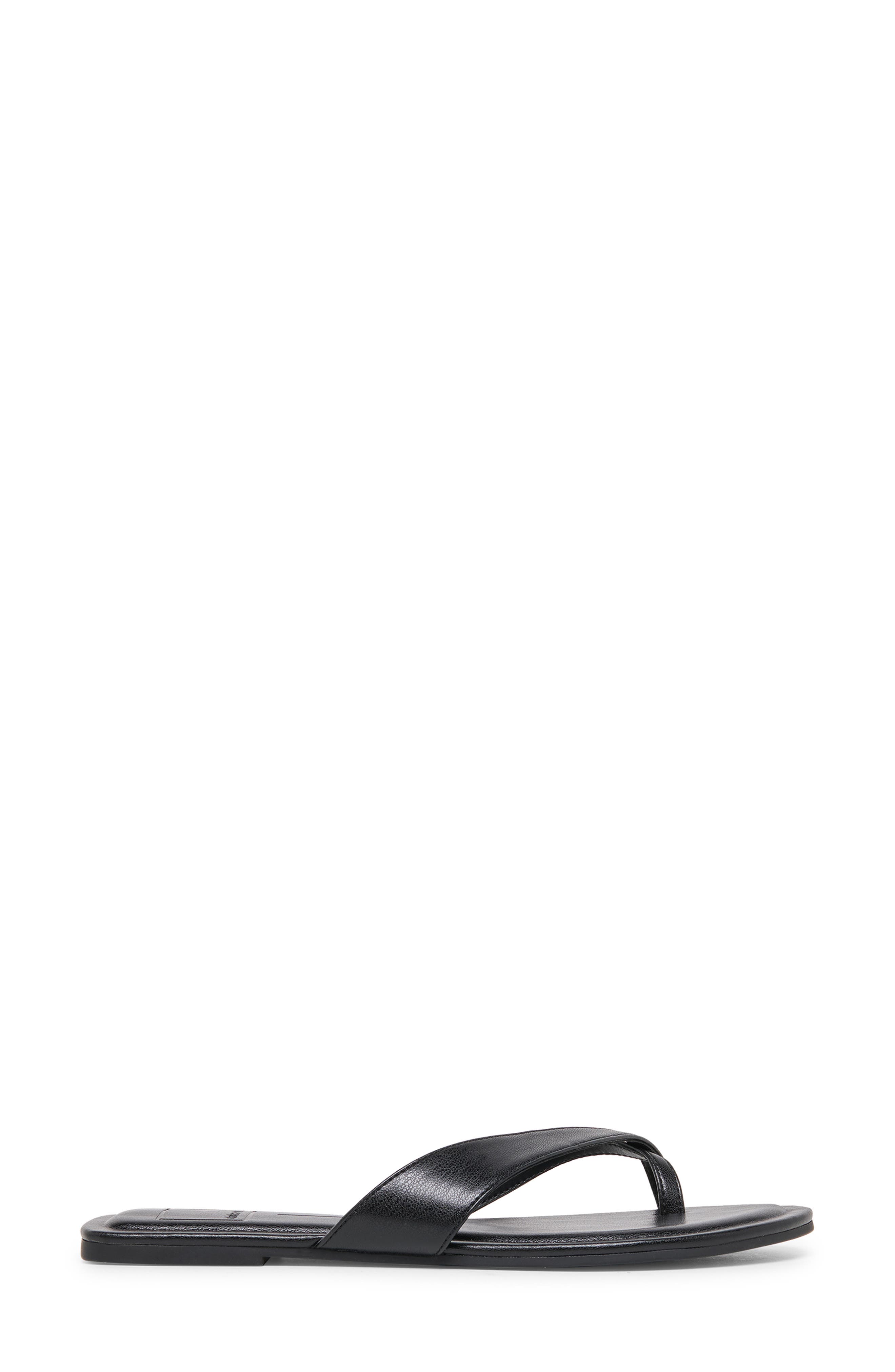 Dolce Vita Lenex Toe Loop Sandal, Alternate, color, Black Stella