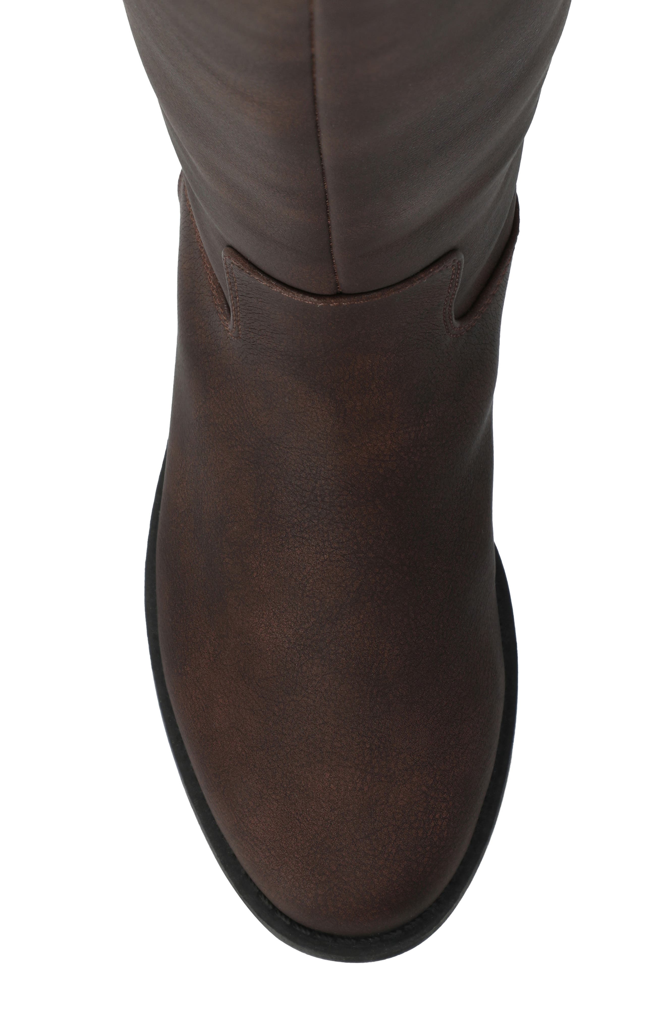 Gema Knee High Boot, Alternate, color, VINTAGE CHOCOLATE