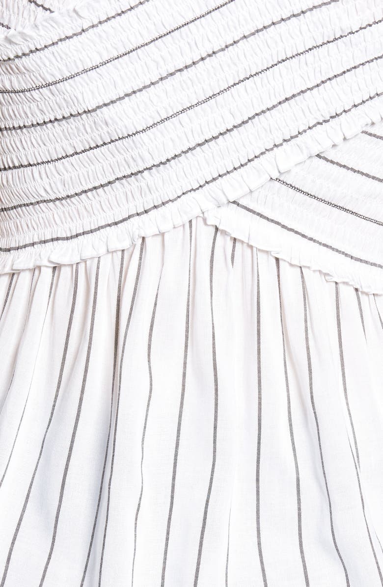 Soprano Stripe Off the Shoulder Top, Alternate, color,