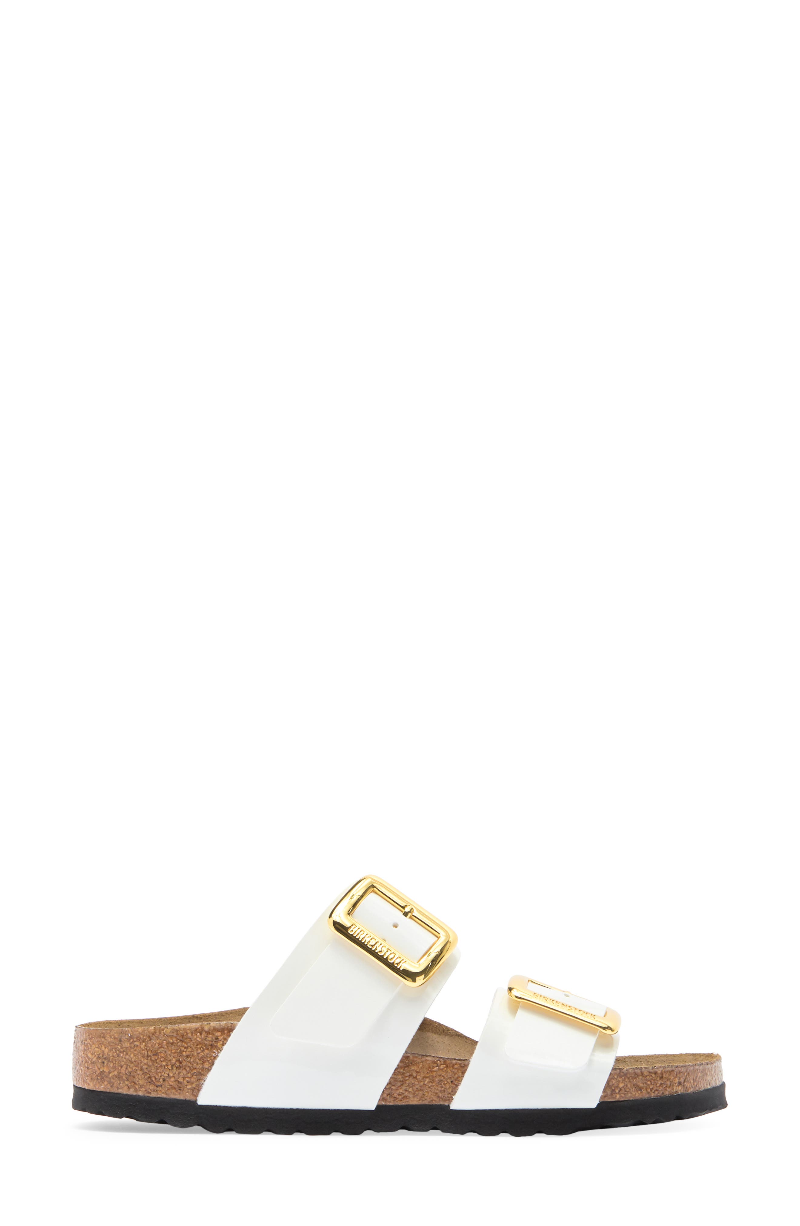 Birkenstock Sydney Luxe Buckle Slide Sandal, Alternate, color, 