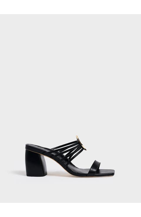 Mia Block Heel | Nappa