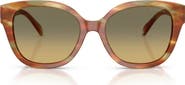 COACH 56mm Gradient Square Sunglasses