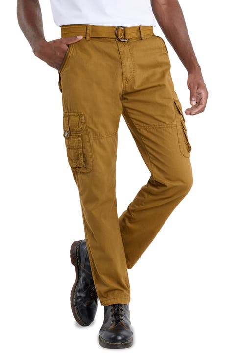 Utility Cotton Cargo Pants
