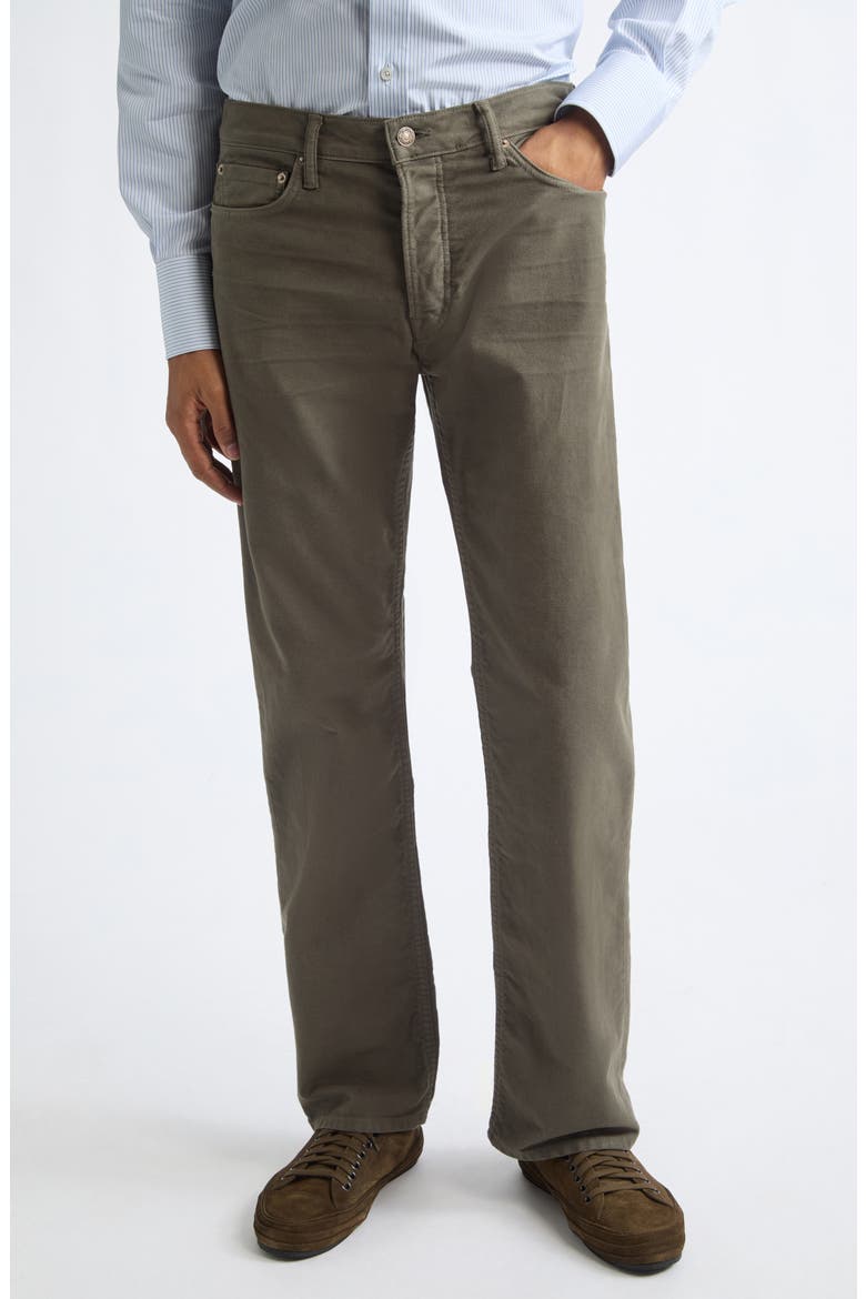 '50s Straight Fit Moleskin Pants, Main, color, TCR TITANIUM