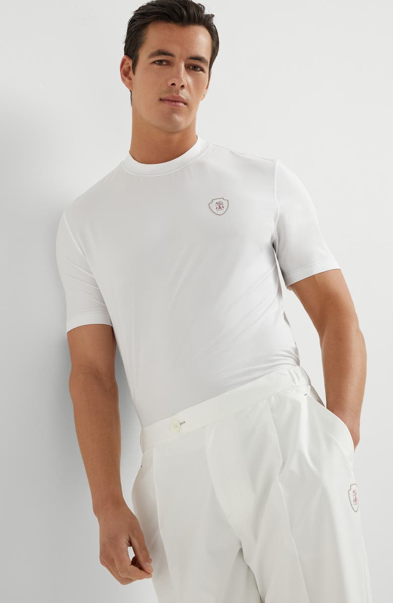 Brunello Cucinelli Crew-neck T-shirt, Alternate, color, 