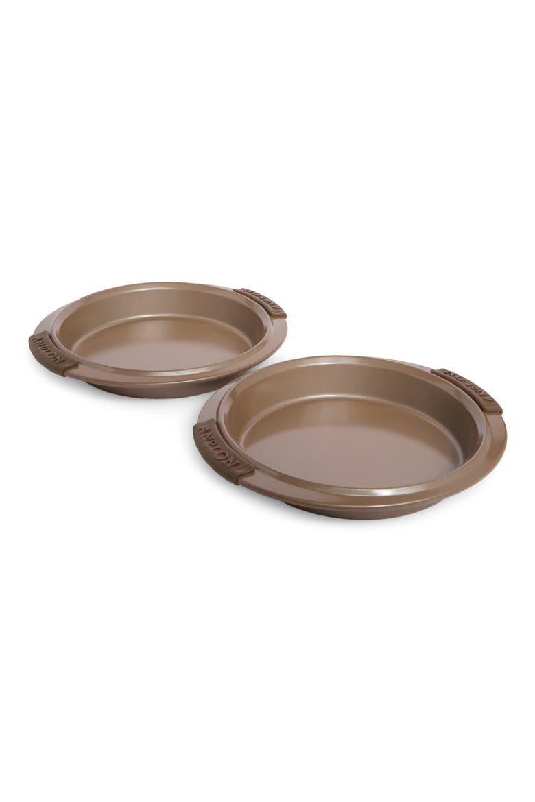 Set of 2 Nonstick Round Cake Pans, Main, color, NO COLOR