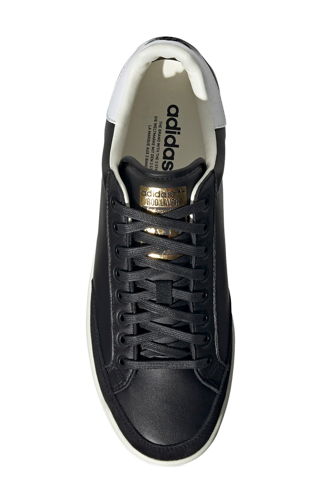 adidas Rod Laver Vintage Sneaker, Alternate, color, 