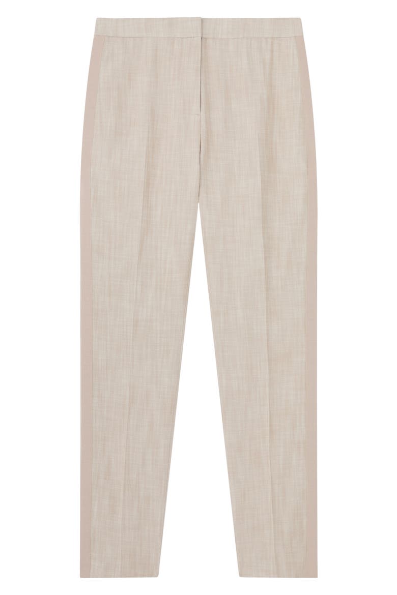Amelia Slim Fit Trousers, Alternate, color, BEIGE