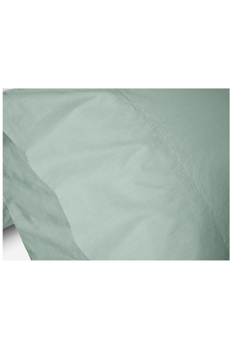 Refined Organic Cotton Pillow Sham, Alternate, color, SEAFOAM
