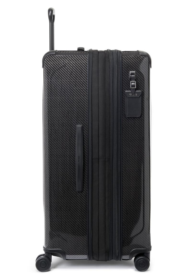 Tegra-Lite® X-Large Expandable Checked Luggage, Alternate, color, BLACK/ GRAPHITE