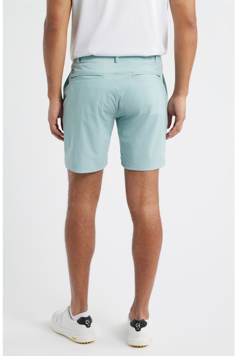 Bunker Flat Front Stretch Golf Shorts, Alternate, color, SURF