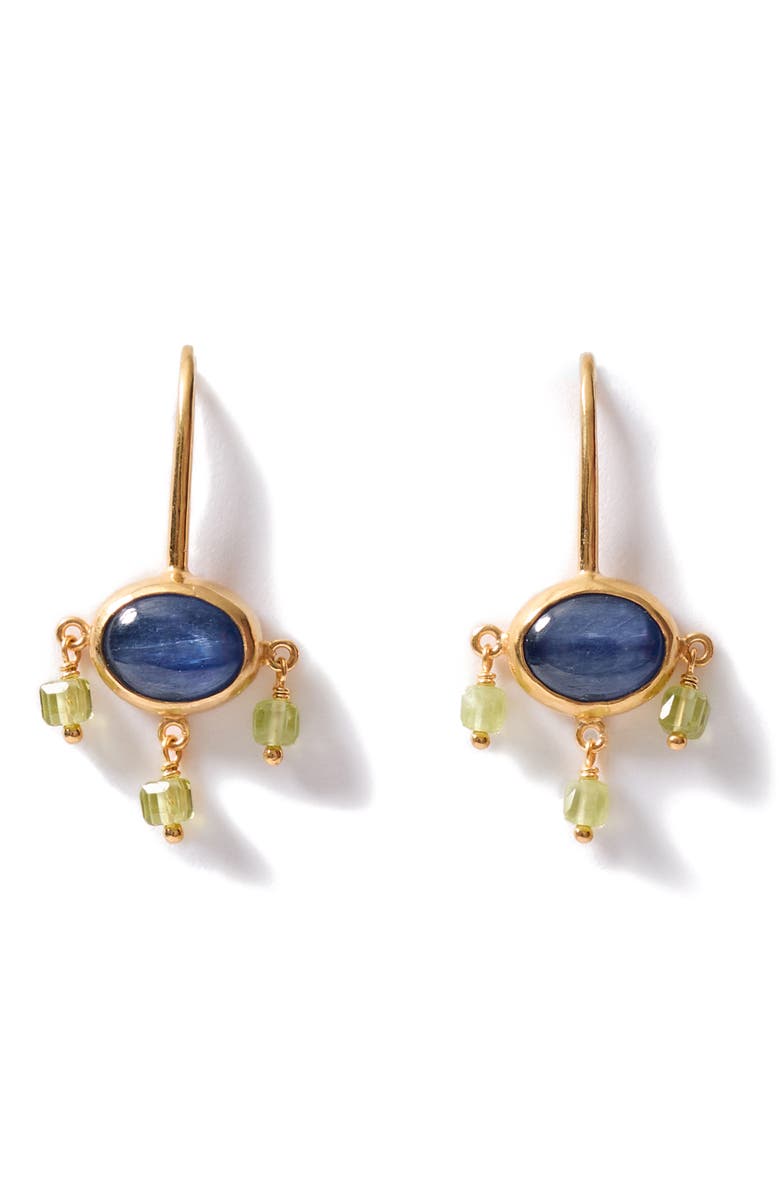Chan Luu Della Semiprecious Stone Drop Earrings, Main, color, Kyanite