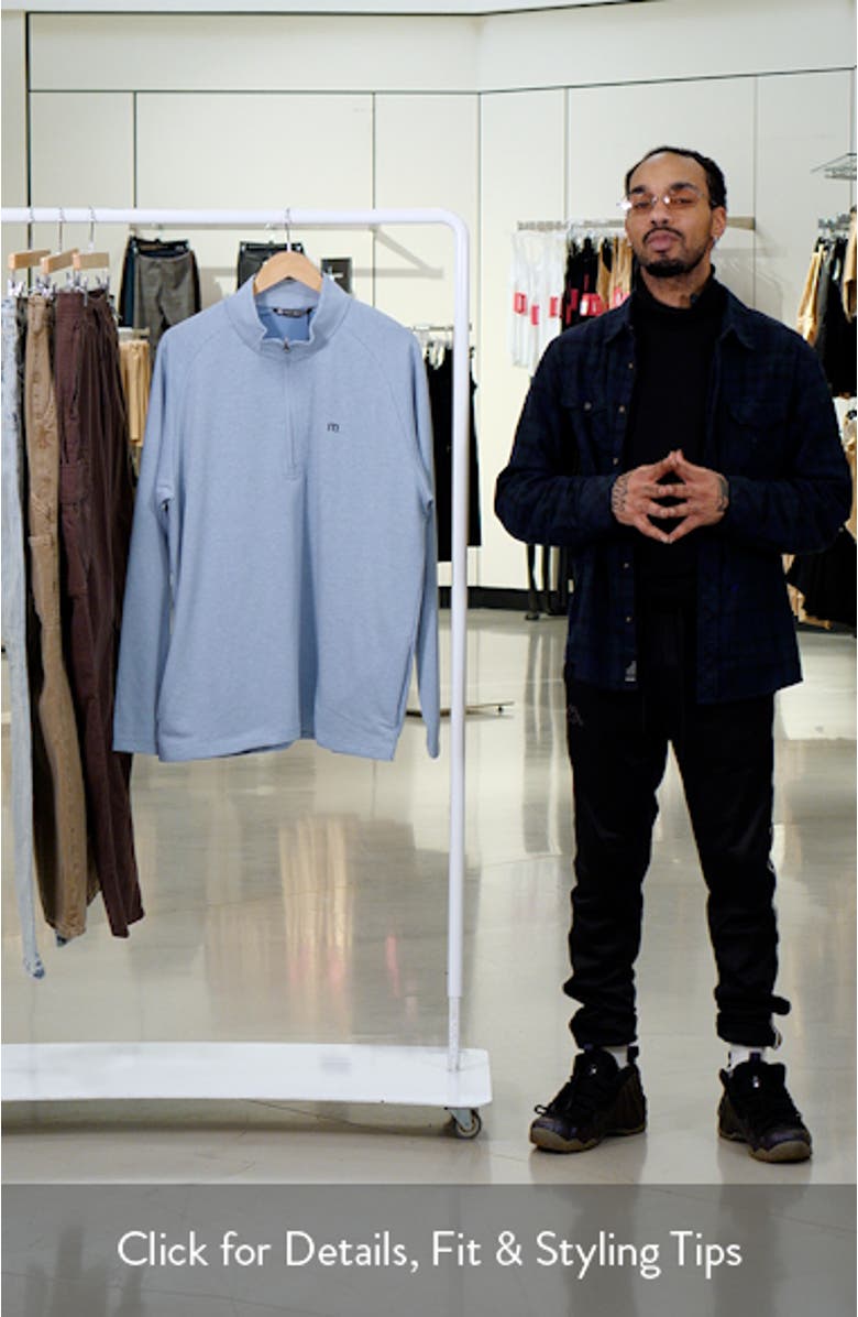 Upgraded Half Zip Pullover, sales video thumbnail