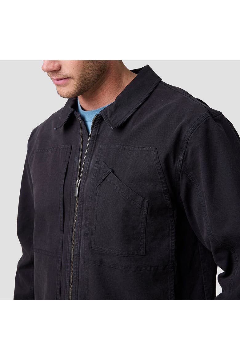Rambler Stretch Canvas Jacket, Alternate, color, Black