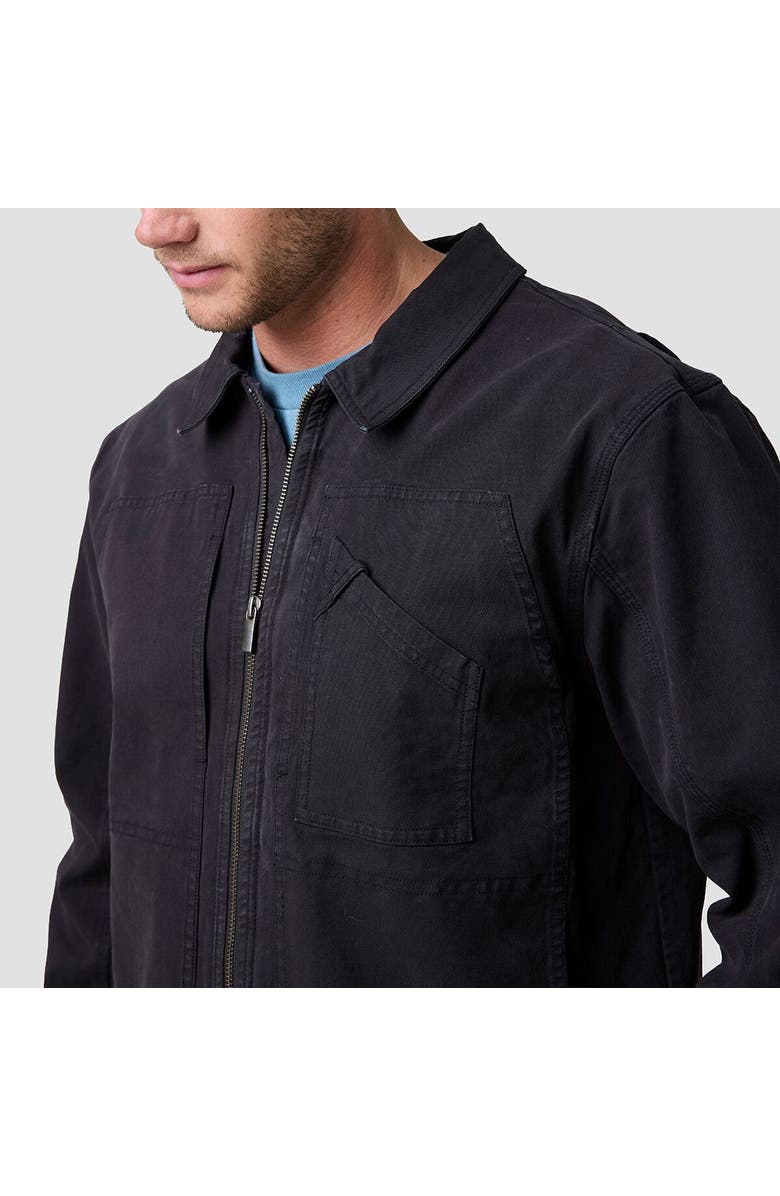 Backcountry Rambler Stretch Canvas Jacket, Alternate, color, Black