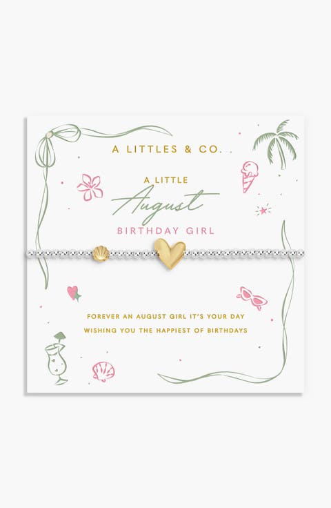 Birth Month A Little Bracelet