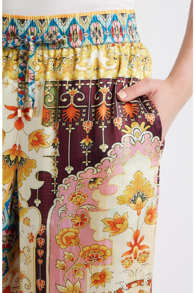 The Lior Mix Print Wide Leg Pants, Alternate, color, BAROQUE PRINT