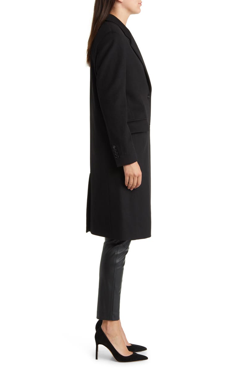 BOSS Catara Virgin Wool & Cashmere Coat, Alternate, color, 