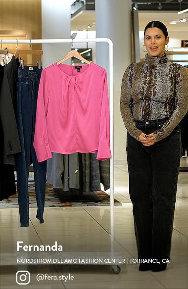 Twist Neck Blouse