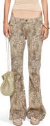 LIONESS Mary-Kate Low Rise Flare Jeans