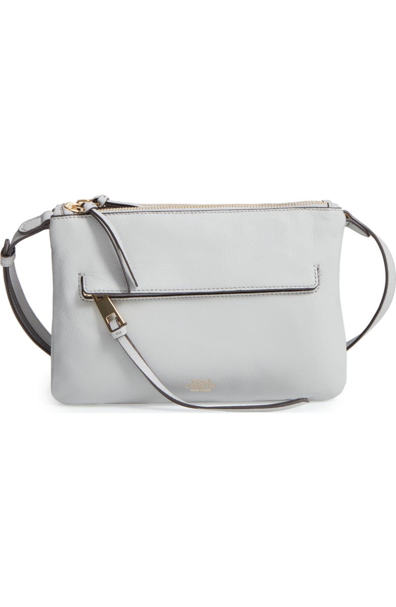 Vince Camuto Gally Leather Crossbody Bag, Main, color, Full Steam