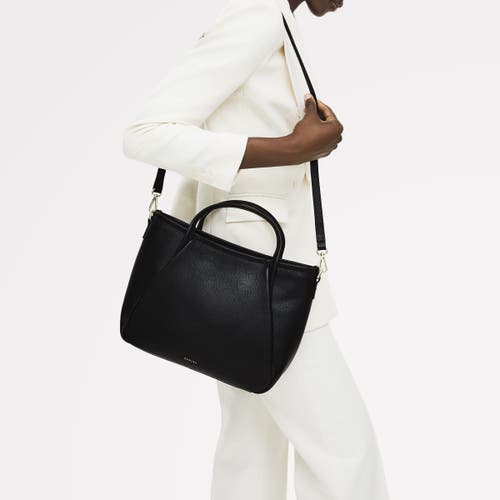 Radley Eastney Street Medium Ziptop Satchel Bag In Black