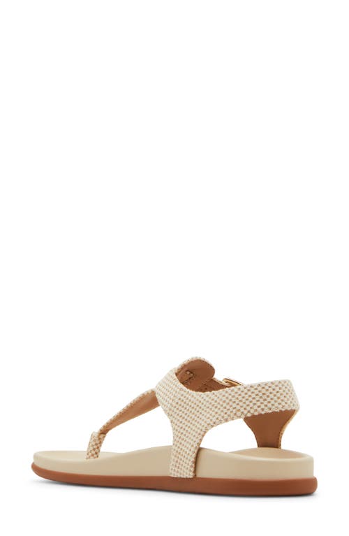 Blondo Niomi Ankle Strap Sandal In Natural Raffia