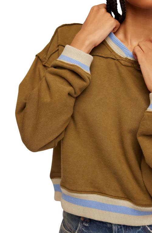 Free People Rio Crop Sweatshirt