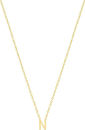 Set & Stones Cheyenne Initial Necklace