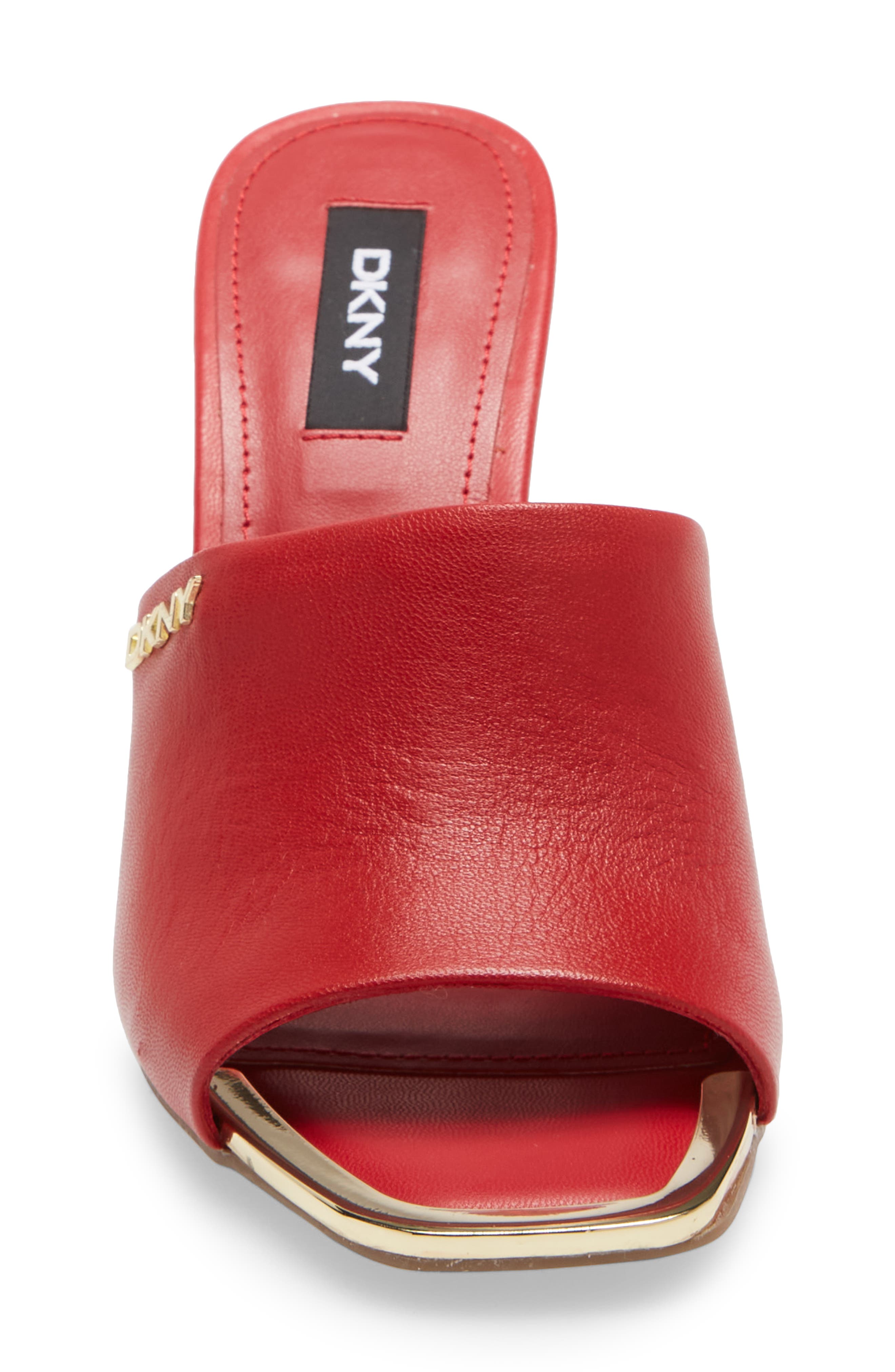 Bronx Slip-On Mule Sandal, Alternate, color, RED