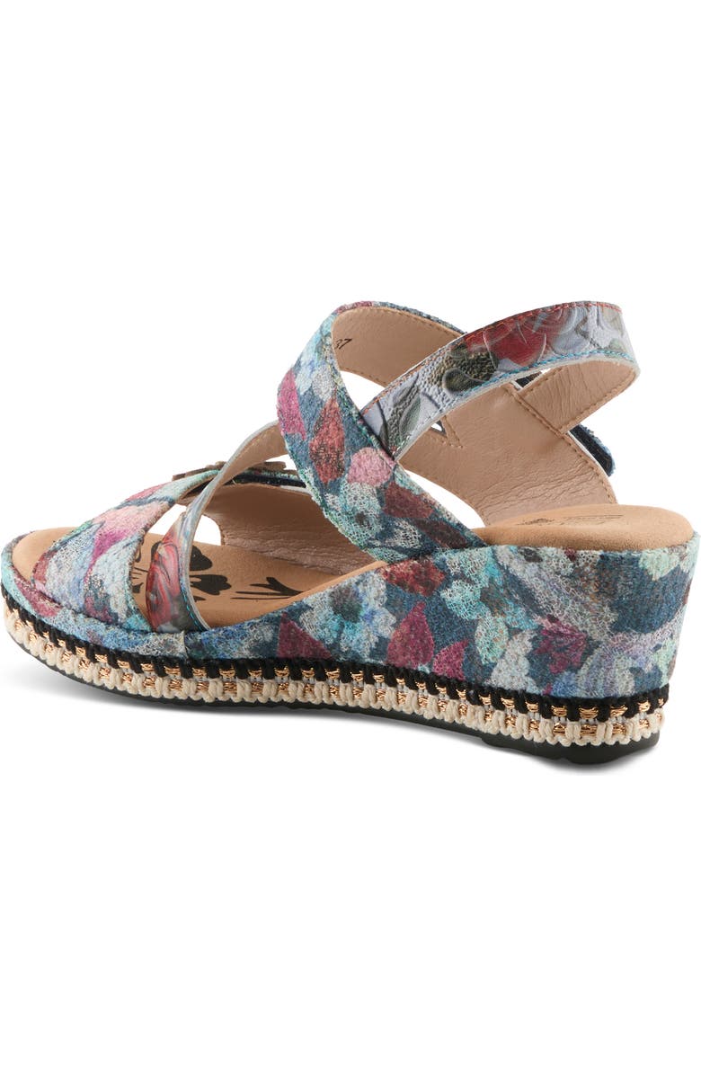 L'Artiste by Spring Step Blissful Platform Wedge Sandal, Alternate, color,