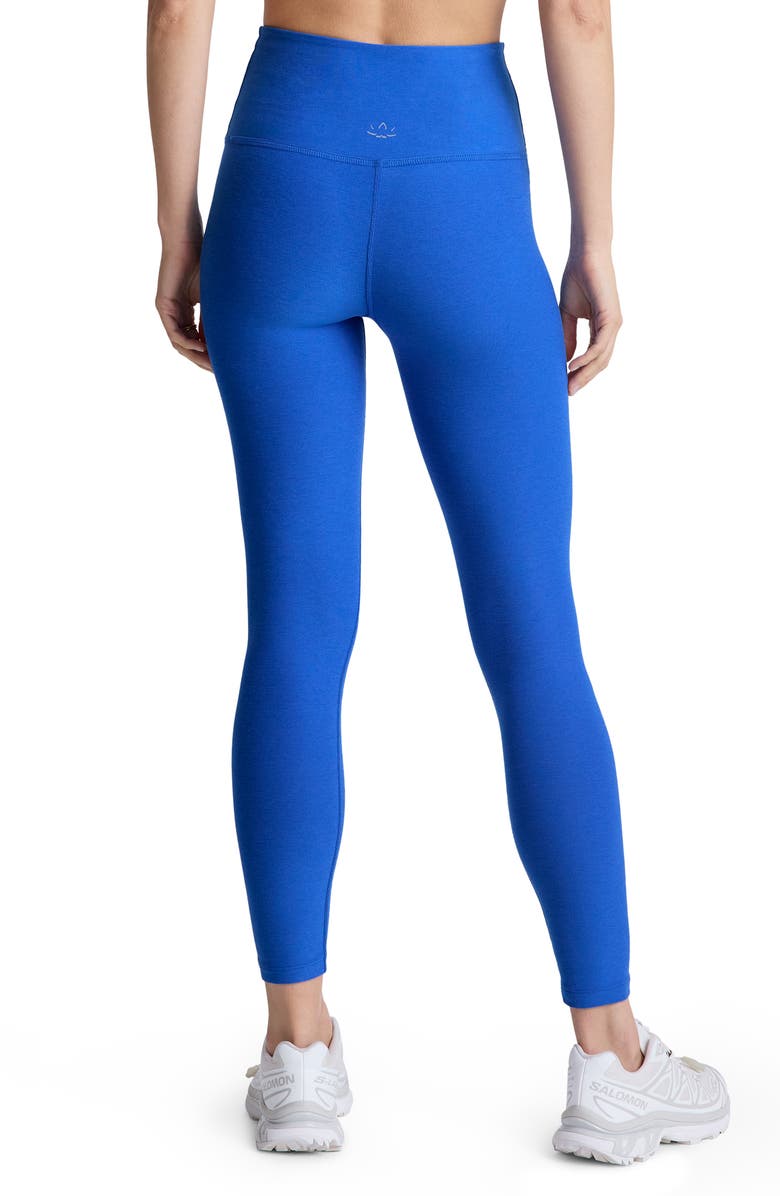Beyond Yoga Caught in the Midi High Waist Leggings, Alternate, color, Court Blue