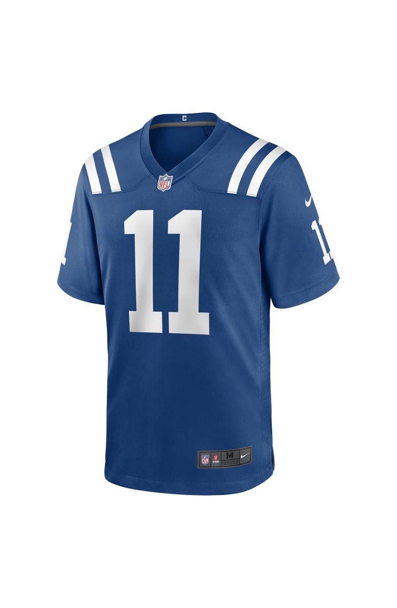Nike Men's Nike Michael Pittman Jr. Royal Indianapolis Colts Player Game Jersey, Alternate, color, Royal