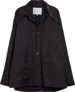 SETCHU Rain Stripe Work Bag Shirt Jacket