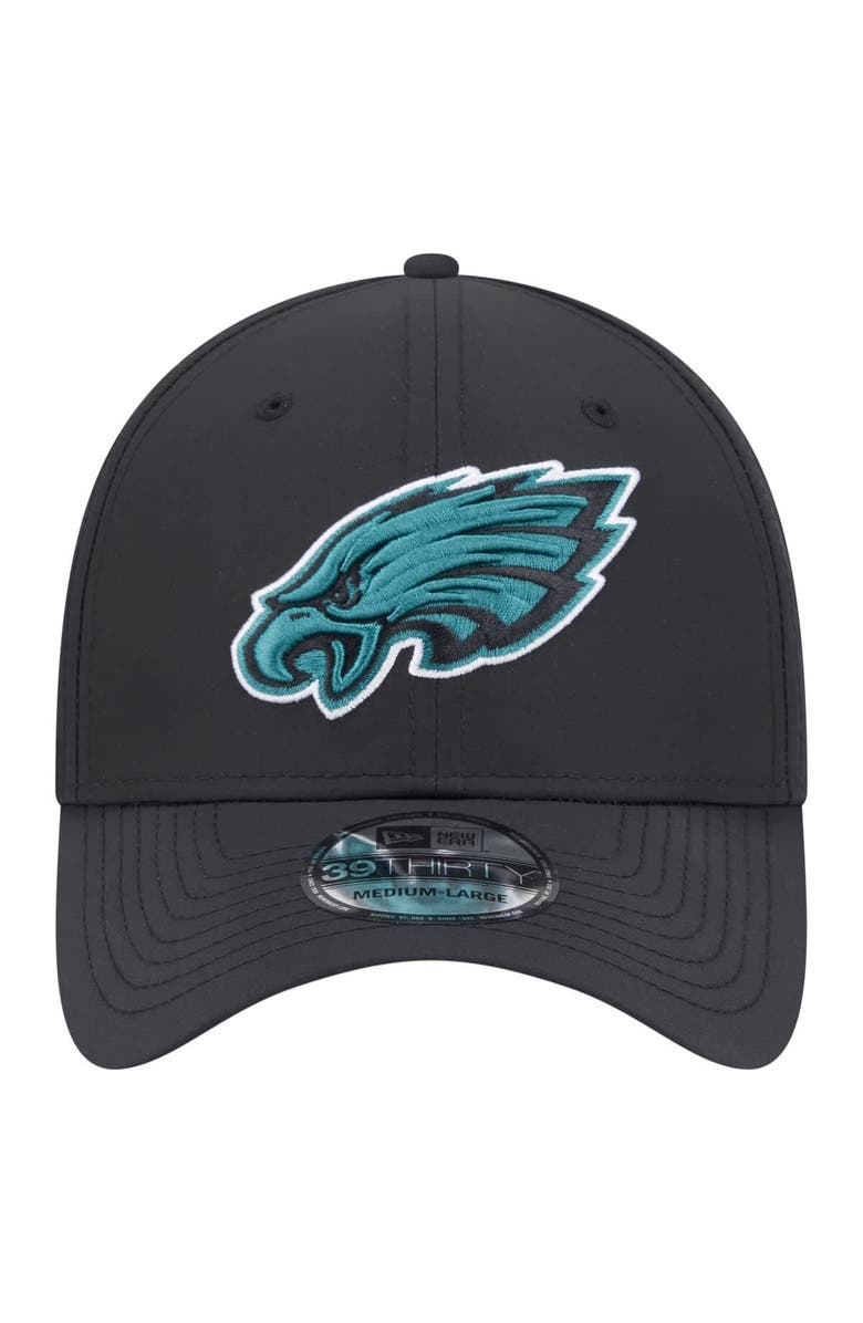 New Era Men's New Era Black Philadelphia Eagles Night 39THIRTY Flex Hat, Alternate, color, 