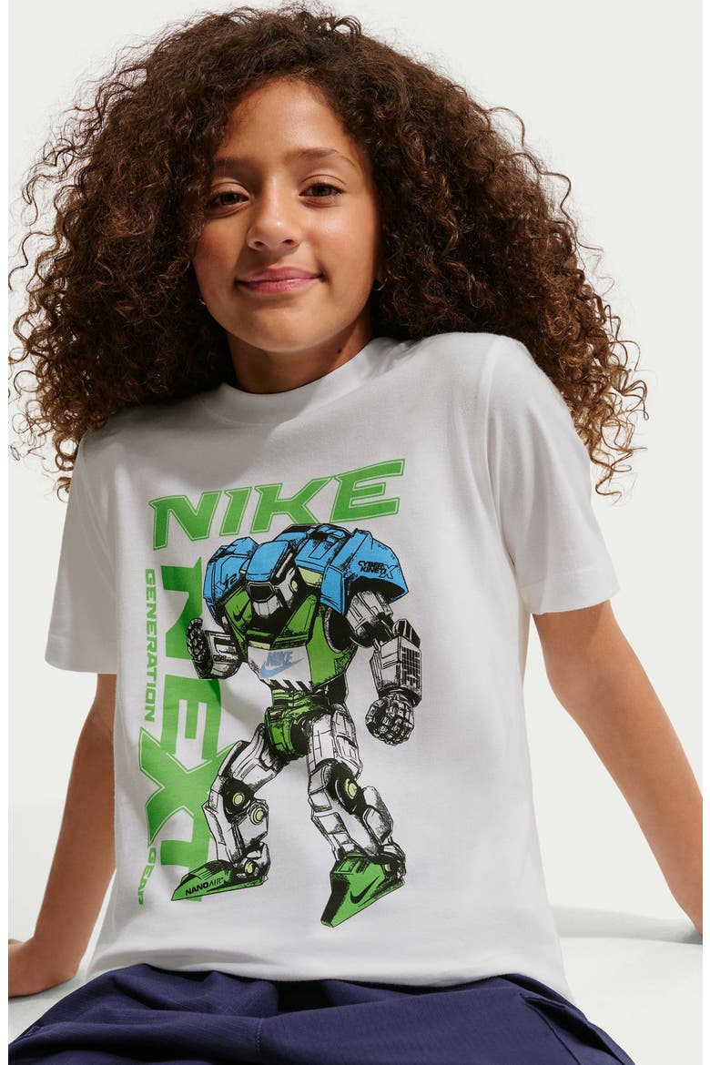 Kids' Next Gear Cotton Graphic T-Shirt, Alternate, color, WHITE