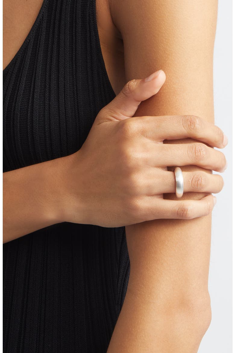 The Amelia Ring, Alternate, color, SILVER