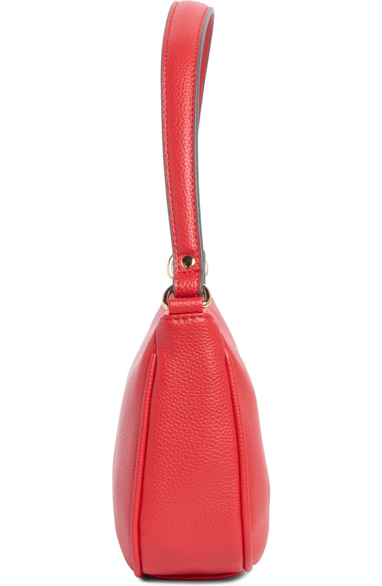 Nanette Lepore Jennah Baguette Shoulder Bag, Alternate, color, Tomato - Heart Flutter