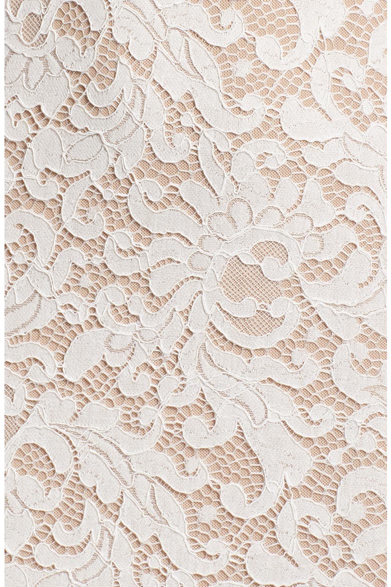 Derica Lace Gown, Alternate, color, IVORY / NUDE