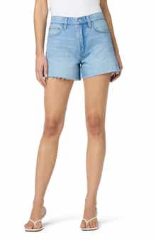 Joe's High Waist Relaxed Denim Cutoff Shorts