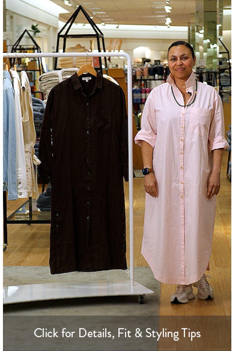 Kerry Linen Midi Shirtdress video