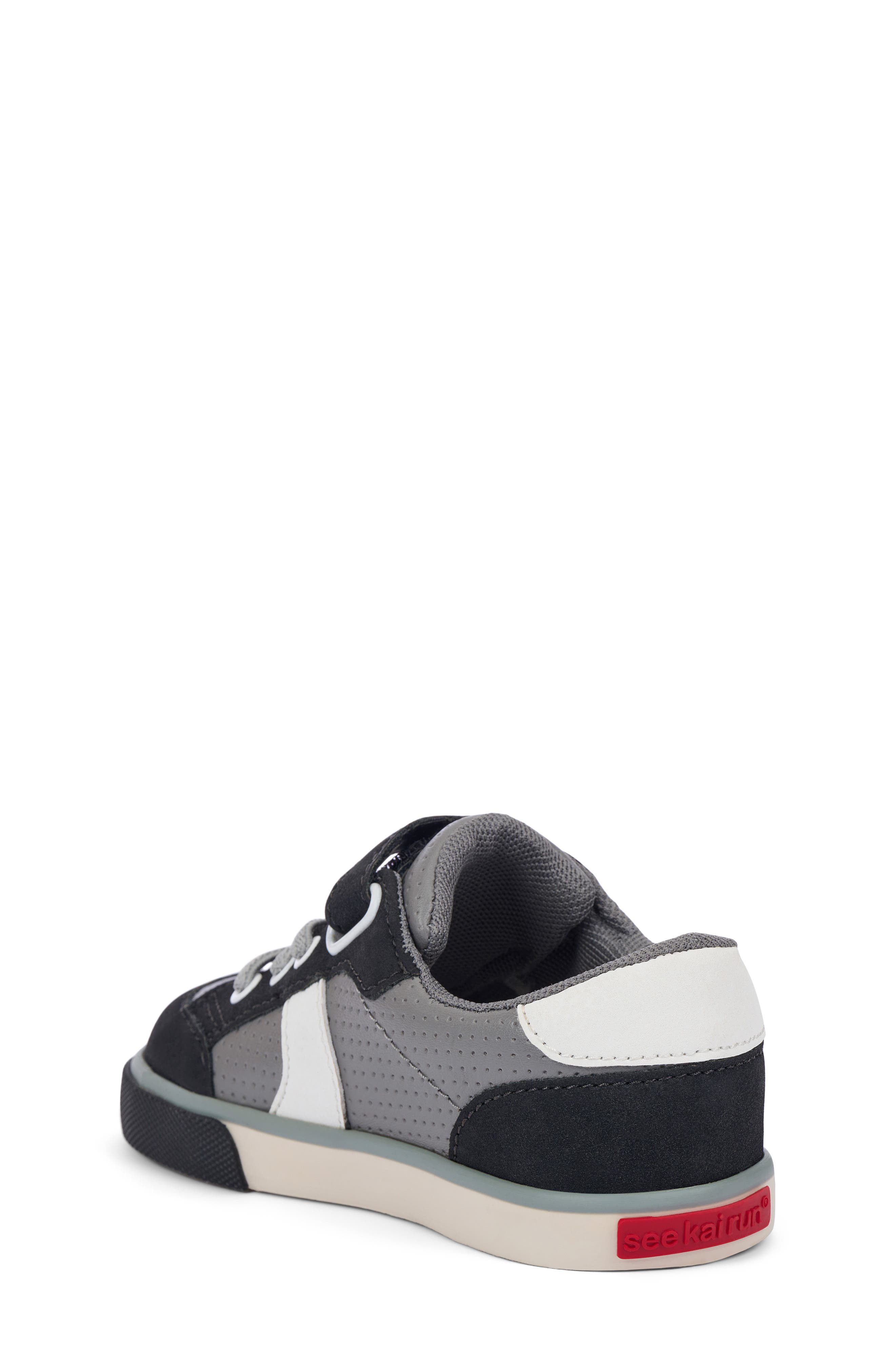 See Kai Run Kids' Connor Sneaker, Alternate, color, Gray/ Black