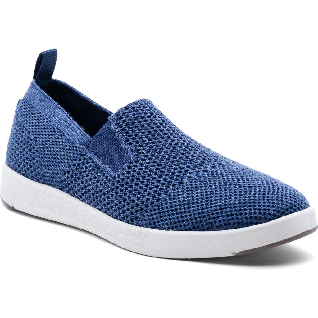 Woolloomooloo Merino Wool Slip On Sneaker In Denim