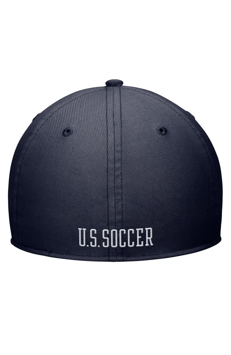 Nike Men's Nike Navy USWNT Rise Swoosh Performance Flex Hat, Alternate, color, 