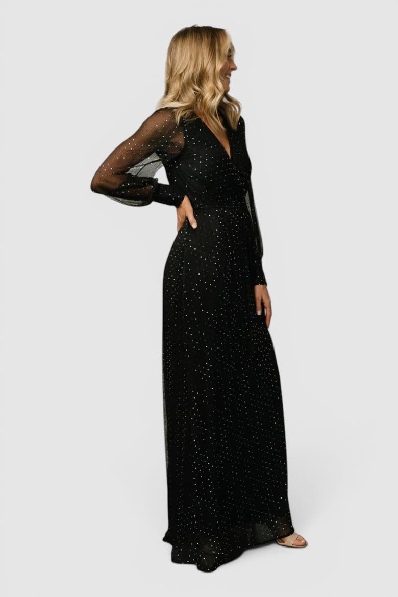 Abigail Sparkle Gown, Alternate, color, Black