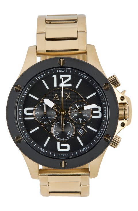 Men's Chronograph Bracelet Watch, 48mm